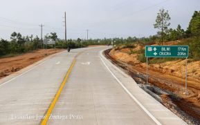 Segundo tramo de la carretera Sahsa-Puerto Cabezas