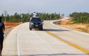 Segundo tramo de la carretera Sahsa-Puerto Cabezas
