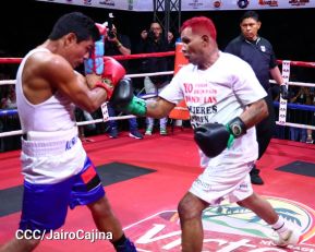 Así se vivió la velada boxística "El Desafío" en el Polideportivo Alexis Argüello
