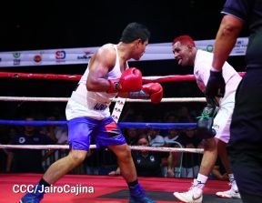 Así se vivió la velada boxística "El Desafío" en el Polideportivo Alexis Argüello