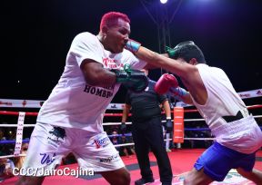 Así se vivió la velada boxística "El Desafío" en el Polideportivo Alexis Argüello