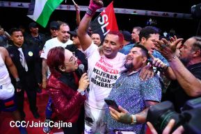 Así se vivió la velada boxística "El Desafío" en el Polideportivo Alexis Argüello