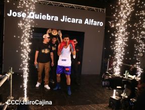 Así se vivió la velada boxística "El Desafío" en el Polideportivo Alexis Argüello