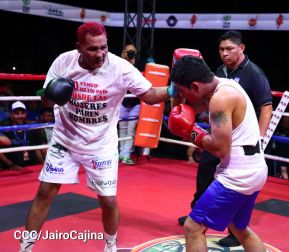 Así se vivió la velada boxística "El Desafío" en el Polideportivo Alexis Argüello