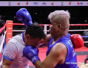 Así se vivió la velada boxística "El Desafío" en el Polideportivo Alexis Argüello