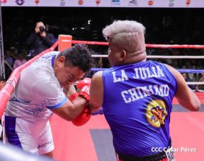 Así se vivió la velada boxística "El Desafío" en el Polideportivo Alexis Argüello
