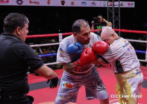 Así se vivió la velada boxística "El Desafío" en el Polideportivo Alexis Argüello