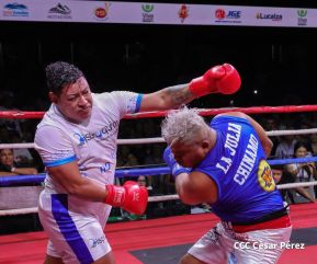 Así se vivió la velada boxística "El Desafío" en el Polideportivo Alexis Argüello