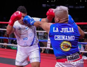 Así se vivió la velada boxística "El Desafío" en el Polideportivo Alexis Argüello