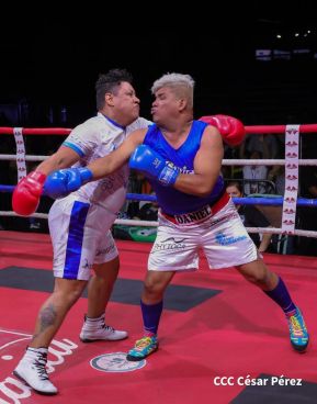 Así se vivió la velada boxística "El Desafío" en el Polideportivo Alexis Argüello