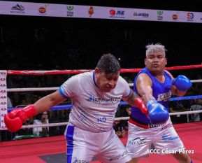 Así se vivió la velada boxística "El Desafío" en el Polideportivo Alexis Argüello