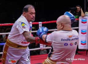 Así se vivió la velada boxística "El Desafío" en el Polideportivo Alexis Argüello