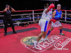 Así se vivió la velada boxística "El Desafío" en el Polideportivo Alexis Argüello