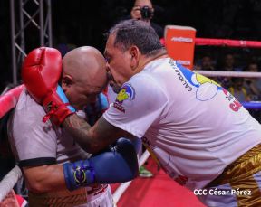 Así se vivió la velada boxística "El Desafío" en el Polideportivo Alexis Argüello