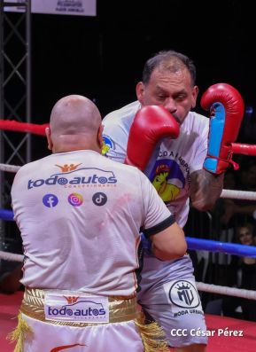 Así se vivió la velada boxística "El Desafío" en el Polideportivo Alexis Argüello