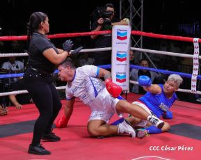 Así se vivió la velada boxística "El Desafío" en el Polideportivo Alexis Argüello