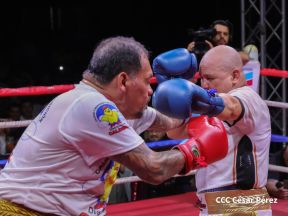 Así se vivió la velada boxística "El Desafío" en el Polideportivo Alexis Argüello