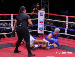 Así se vivió la velada boxística "El Desafío" en el Polideportivo Alexis Argüello