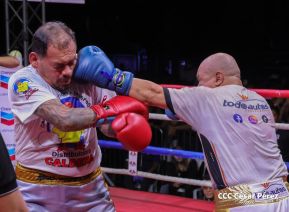 Así se vivió la velada boxística "El Desafío" en el Polideportivo Alexis Argüello