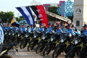 Conmemoración de los 45 años de fundación de la Policía Nacional y el Ministerio del Interior