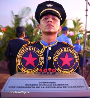 Conmemoración de los 45 años de fundación de la Policía Nacional y el Ministerio del Interior
