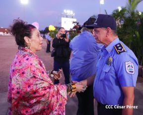 Conmemoración de los 45 años de fundación de la Policía Nacional y el Ministerio del Interior