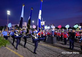 Conmemoración de los 45 años de fundación de la Policía Nacional y el Ministerio del Interior