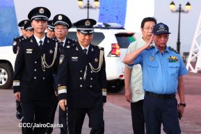 Conmemoración de los 45 años de fundación de la Policía Nacional y el Ministerio del Interior