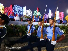 Conmemoración de los 45 años de fundación de la Policía Nacional y el Ministerio del Interior