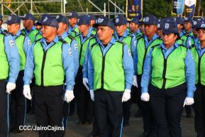 Conmemoración de los 45 años de fundación de la Policía Nacional y el Ministerio del Interior