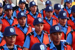 Conmemoración de los 45 años de fundación de la Policía Nacional y el Ministerio del Interior