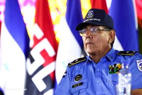 Conmemoración de los 45 años de fundación de la Policía Nacional y el Ministerio del Interior