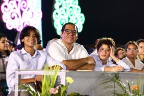 Conmemoración de los 45 años de fundación de la Policía Nacional y el Ministerio del Interior