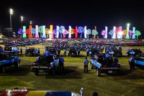 Conmemoración de los 45 años de fundación de la Policía Nacional y el Ministerio del Interior