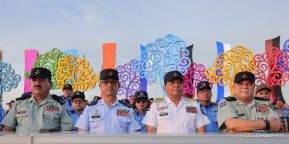 Conmemoración de los 45 años de fundación de la Policía Nacional y el Ministerio del Interior