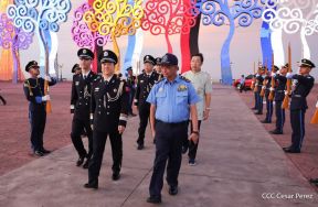 Conmemoración de los 45 años de fundación de la Policía Nacional y el Ministerio del Interior
