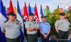 Conmemoración de los 45 años de fundación de la Policía Nacional y el Ministerio del Interior