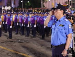 Conmemoración de los 45 años de fundación de la Policía Nacional y el Ministerio del Interior