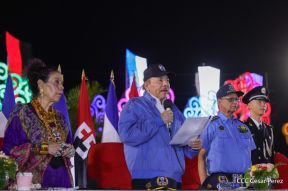 Conmemoración de los 45 años de fundación de la Policía Nacional y el Ministerio del Interior