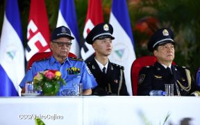 Desfile "La Paz Somos Todos" en saludo al 45 aniversario de fundación del Ministerio del Interior y la Policía Nacional