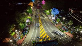 Desfile "La Paz Somos Todos" en saludo al 45 aniversario de fundación del Ministerio del Interior y la Policía Nacional