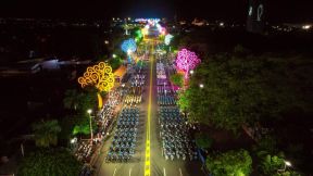 Desfile "La Paz Somos Todos" en saludo al 45 aniversario de fundación del Ministerio del Interior y la Policía Nacional