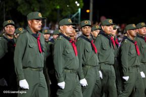 Desfile "La Paz Somos Todos" en saludo al 45 aniversario de fundación del Ministerio del Interior y la Policía Nacional