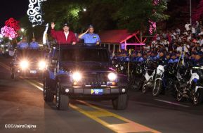 Desfile "La Paz Somos Todos" en saludo al 45 aniversario de fundación del Ministerio del Interior y la Policía Nacional