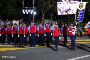 Desfile "La Paz Somos Todos" en saludo al 45 aniversario de fundación del Ministerio del Interior y la Policía Nacional