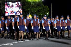 Desfile "La Paz Somos Todos" en saludo al 45 aniversario de fundación del Ministerio del Interior y la Policía Nacional