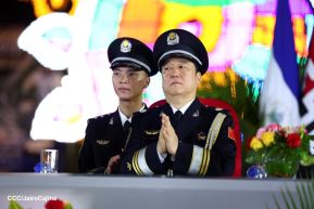 Desfile "La Paz Somos Todos" en saludo al 45 aniversario de fundación del Ministerio del Interior y la Policía Nacional
