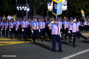 Desfile "La Paz Somos Todos" en saludo al 45 aniversario de fundación del Ministerio del Interior y la Policía Nacional