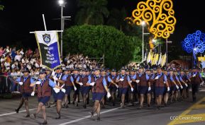 Desfile "La Paz Somos Todos" en saludo al 45 aniversario de fundación del Ministerio del Interior y la Policía Nacional