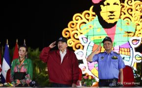 Desfile "La Paz Somos Todos" en saludo al 45 aniversario de fundación del Ministerio del Interior y la Policía Nacional